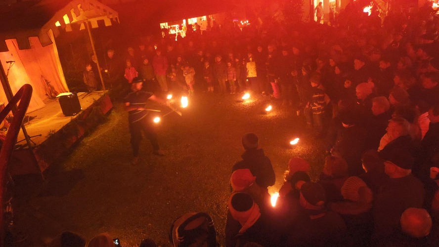 Mittelalterlicher Weihnachtsmarkt, Kulturscheune