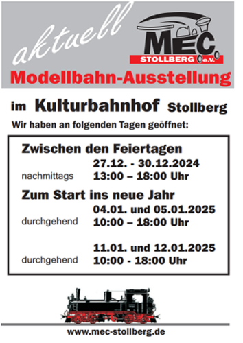 Modellbahnausstellung Stollberg 24