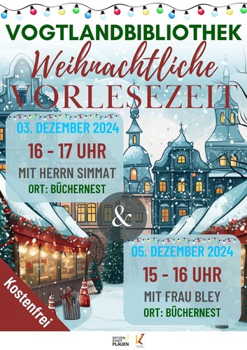 Weihnachtliche Vorlesezeit