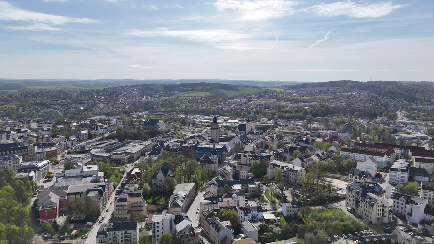 Innenstadt von Plauen