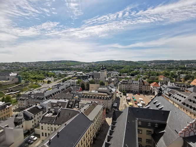 Blick vom Rathausturm