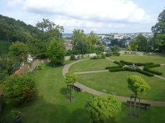 Schlossgarten auf dem Schlossberg Osterstein